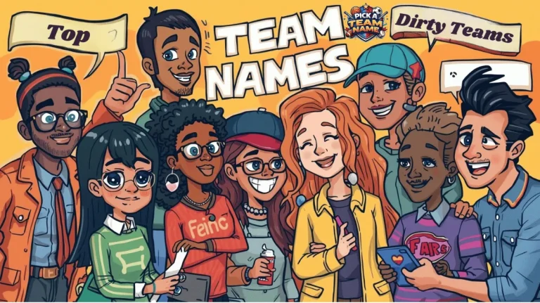 Dirty Team Names