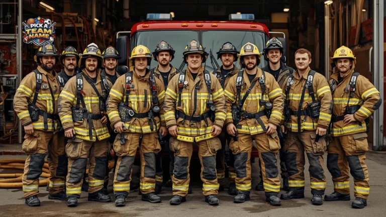 Firefighting Team Names