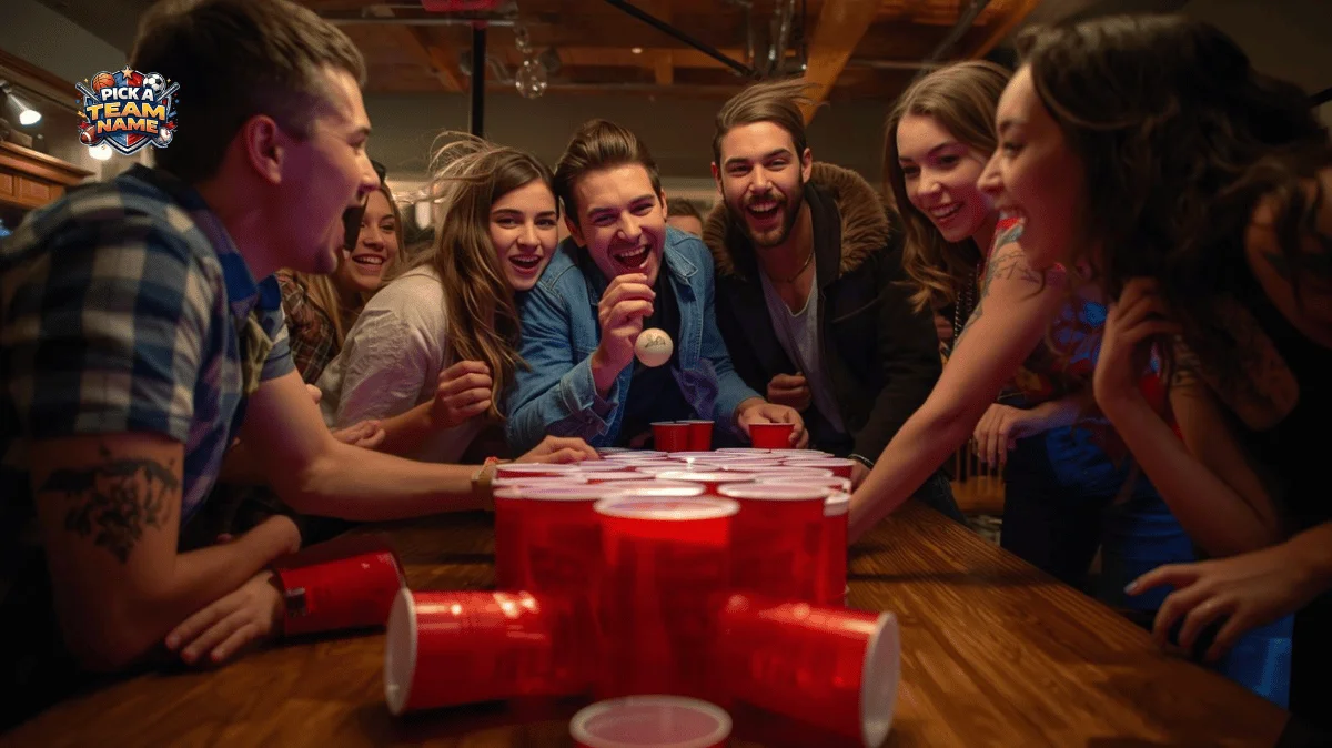 beer pong team names