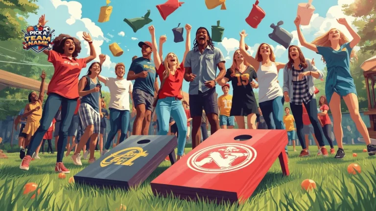 cornhole team names
