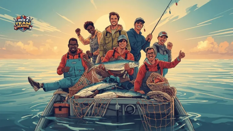 fishing team names