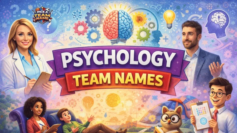 psychology team names