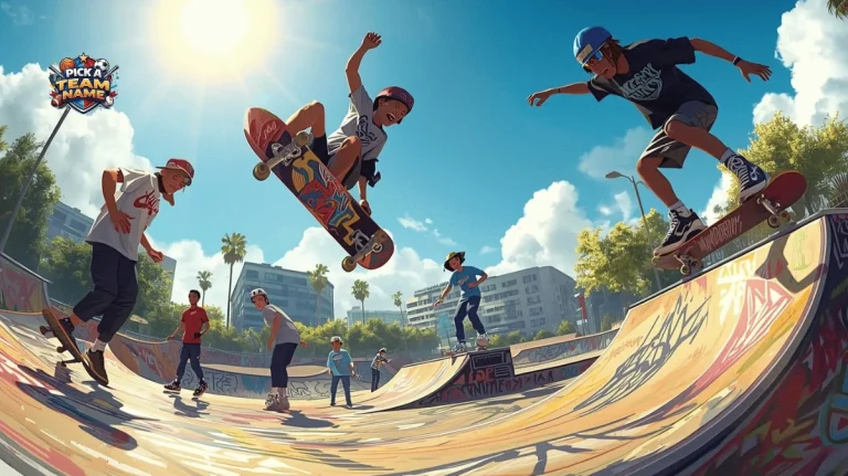 skate 3 team names