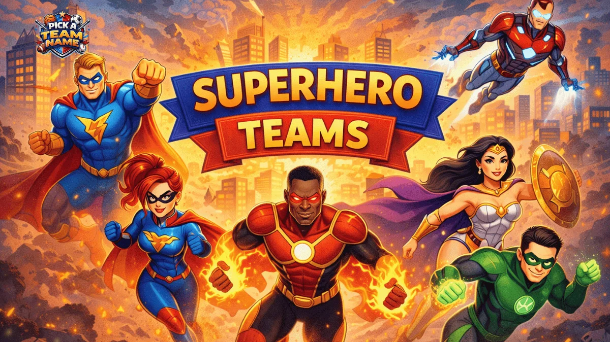 superhero team names