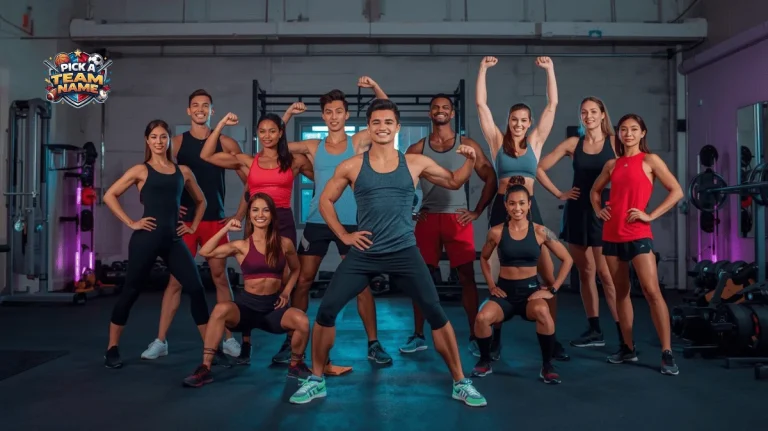 fitness team names