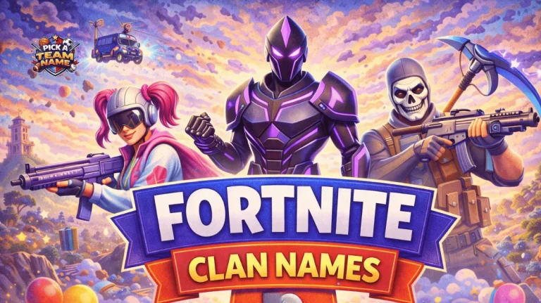 fortnite clan names
