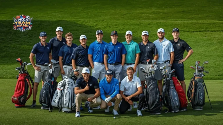 funny golf team names