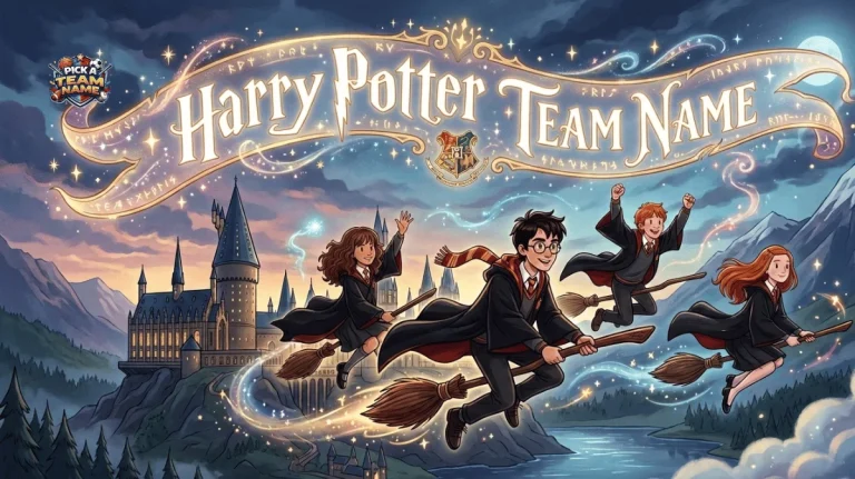 harry potter team names