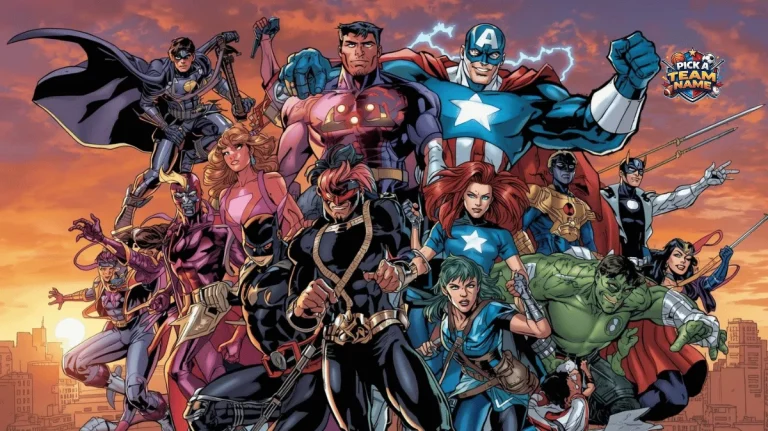 marvel trivia team names