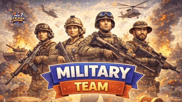 military team names