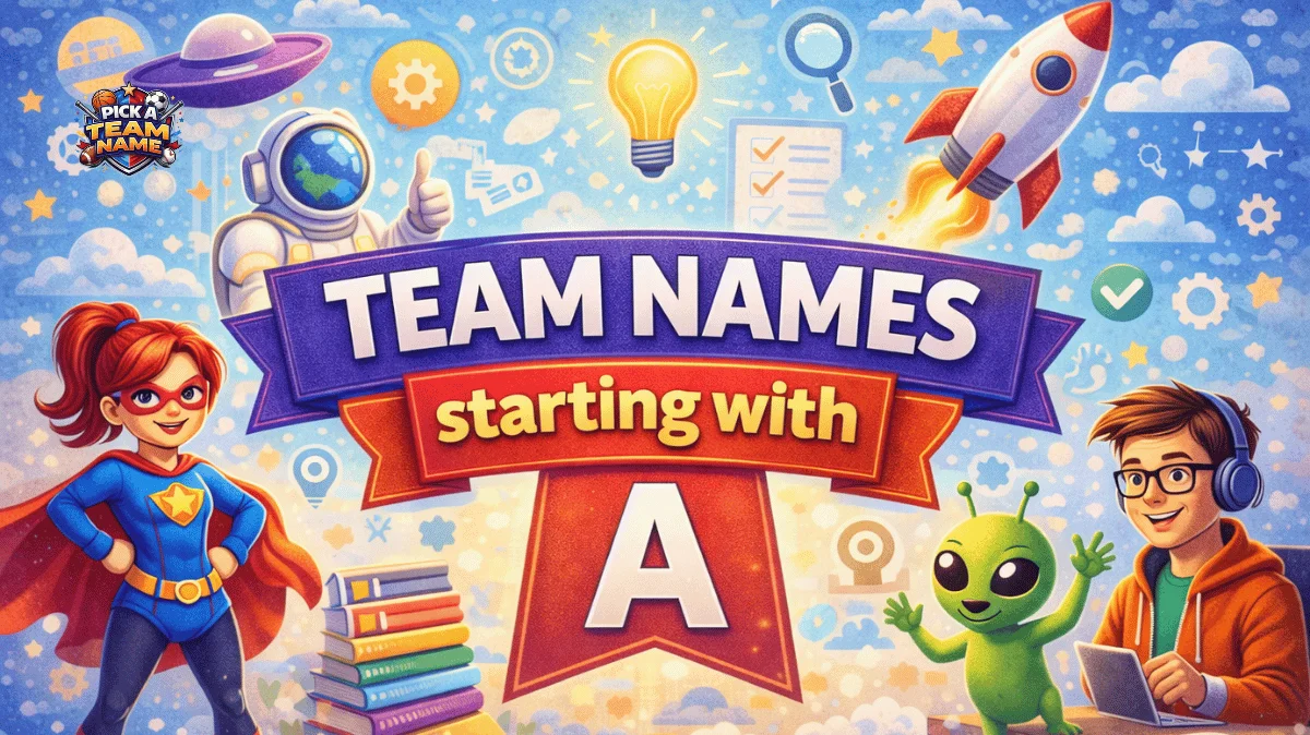 team names starting with a