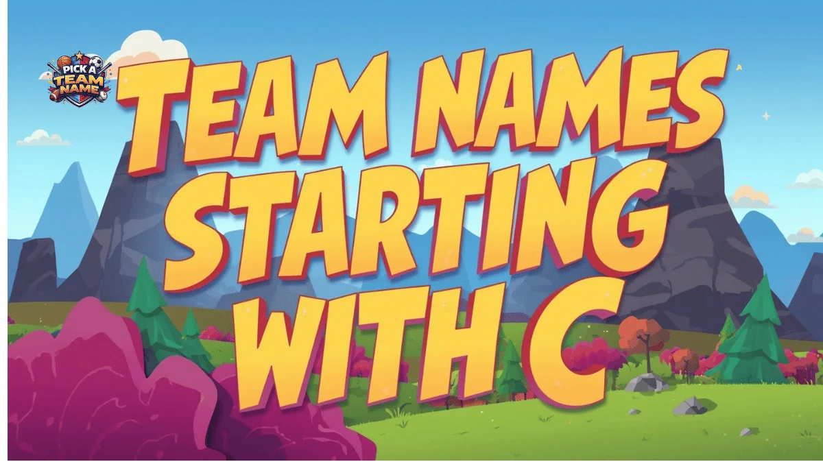 team names starting with c