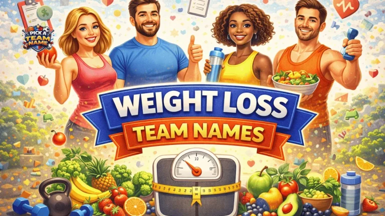 weight loss team names