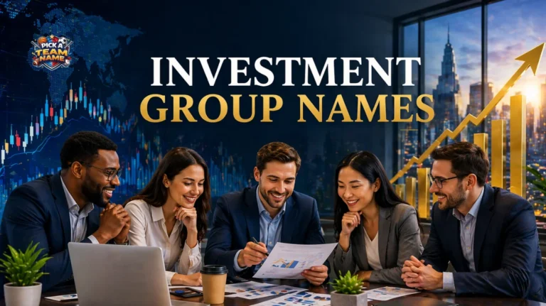 investment group names