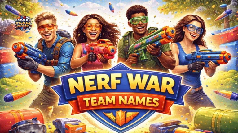 nerf war team names