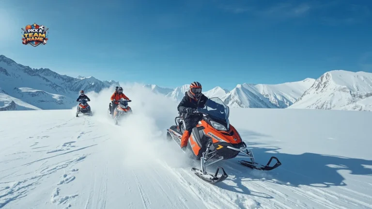 snowmobile group names