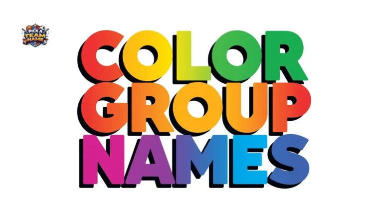Color Group Names