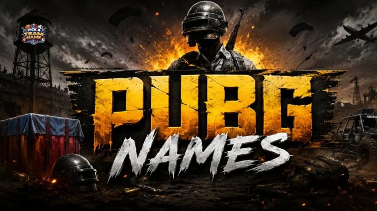 PUBG names