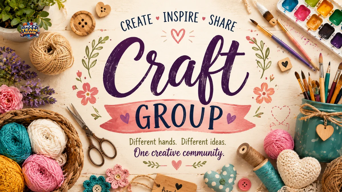 craft group names