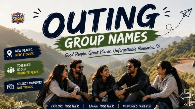 outing group names