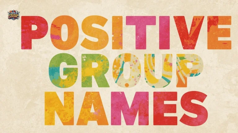 positive group names