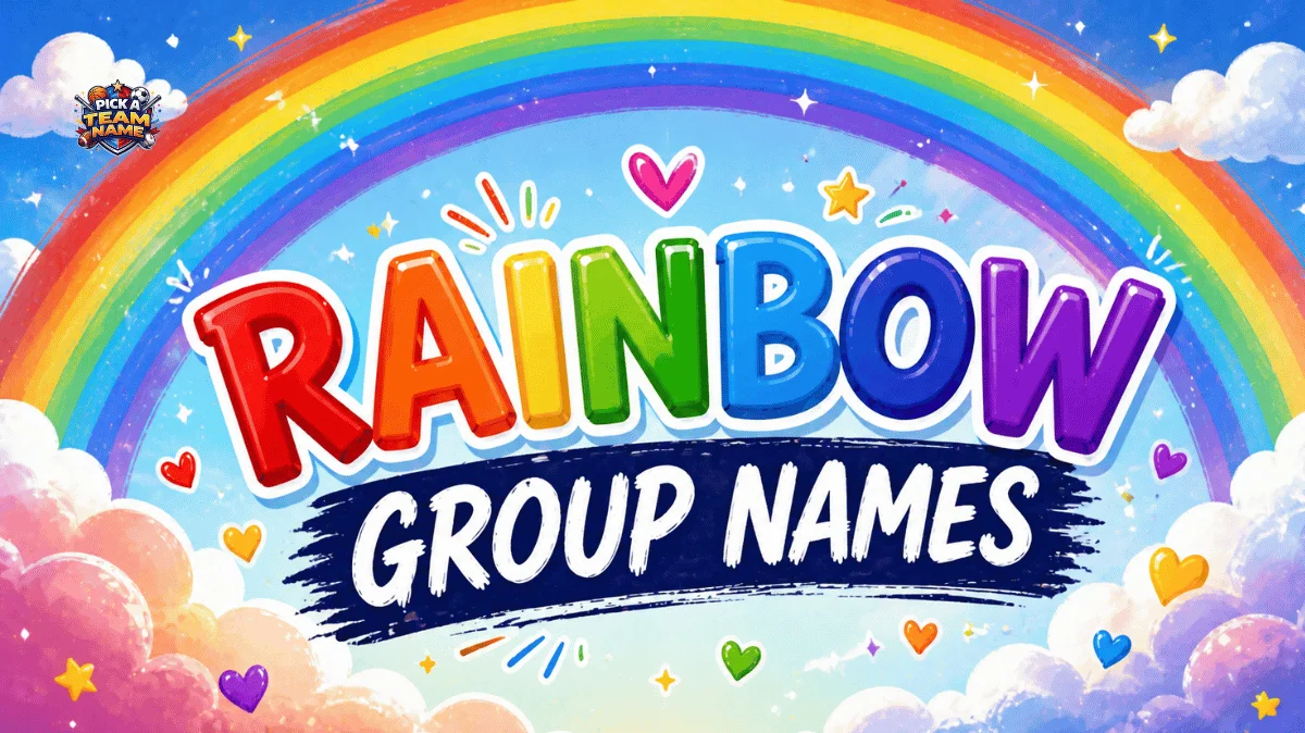 rainbow group names