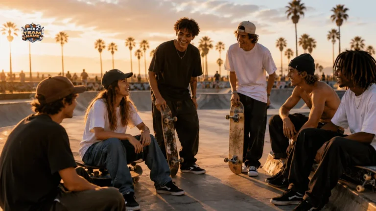 skateboard group names