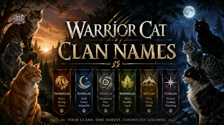 warrior cat clan names