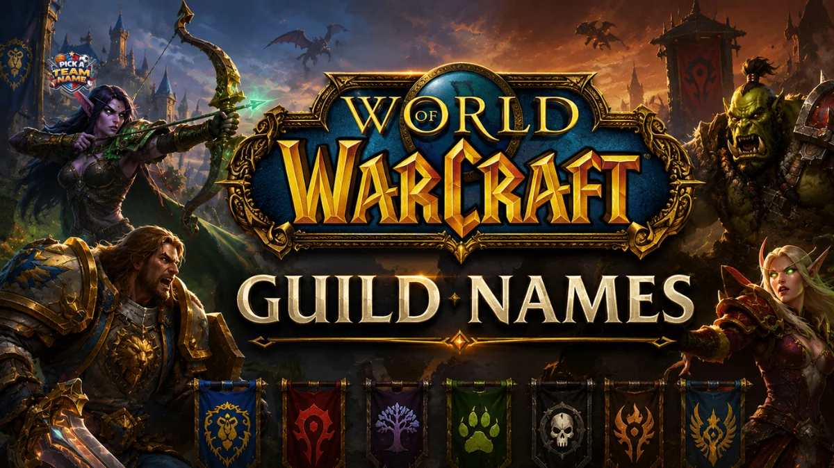 world of warcraft guild names