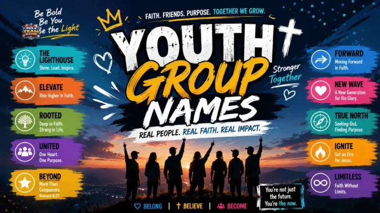 youth group names