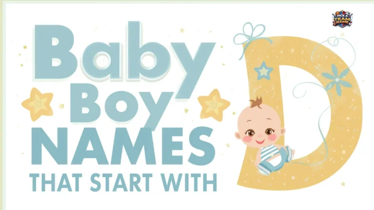 Baby Boy Names That Start With D