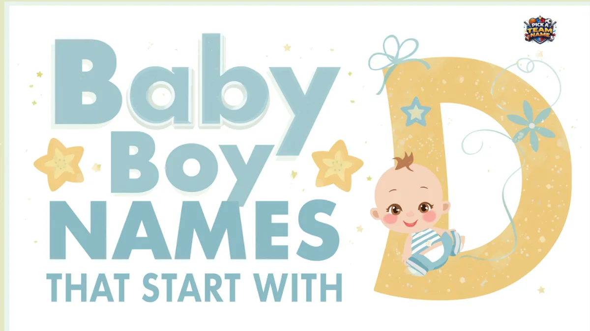 Baby Boy Names That Start With D