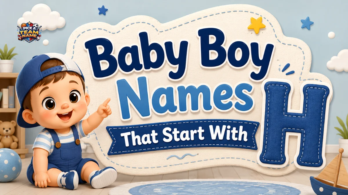 Baby Boy Names That Start With H