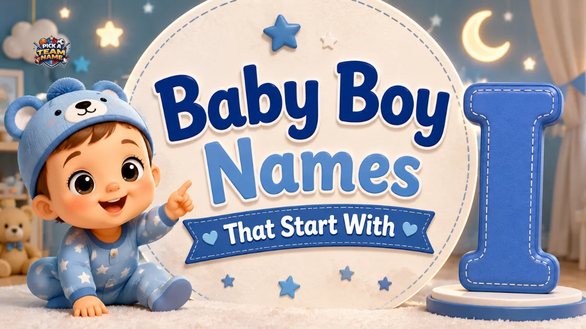 Baby Boy Names That Start With I