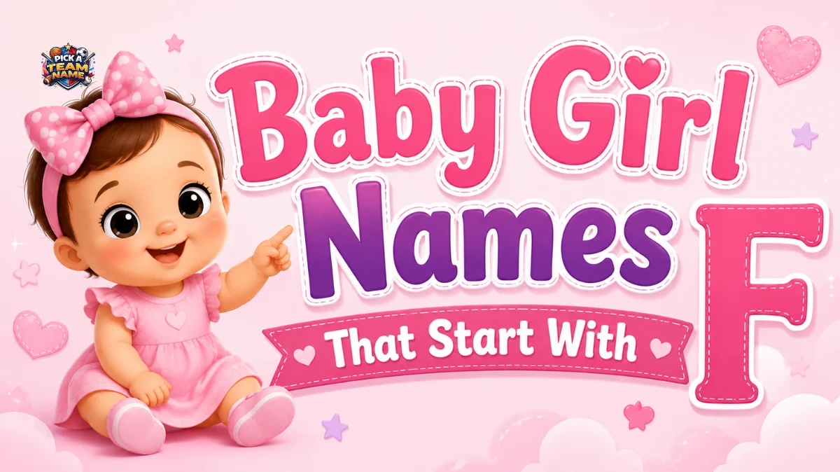 Baby Girl Names That Start With F