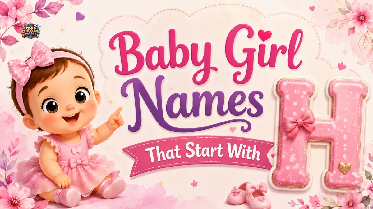 Baby Girl Names That Start With H