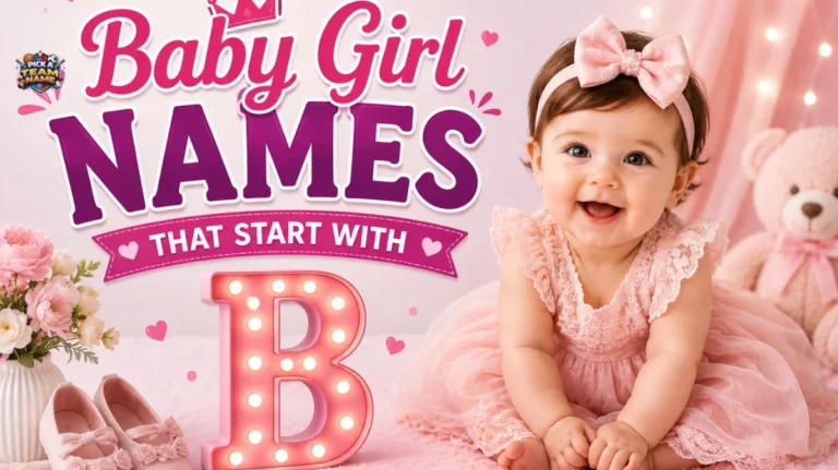 Baby Girl Names that start with b