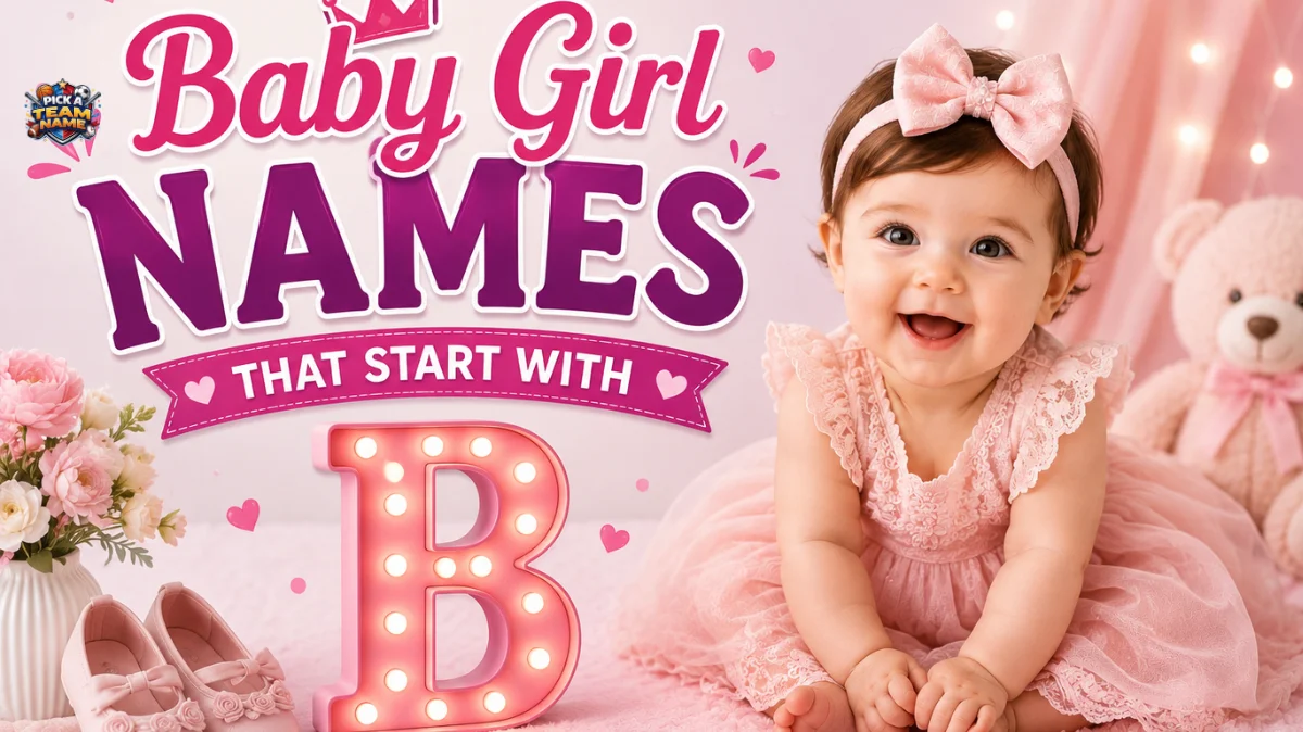 Baby Girl Names that start with b