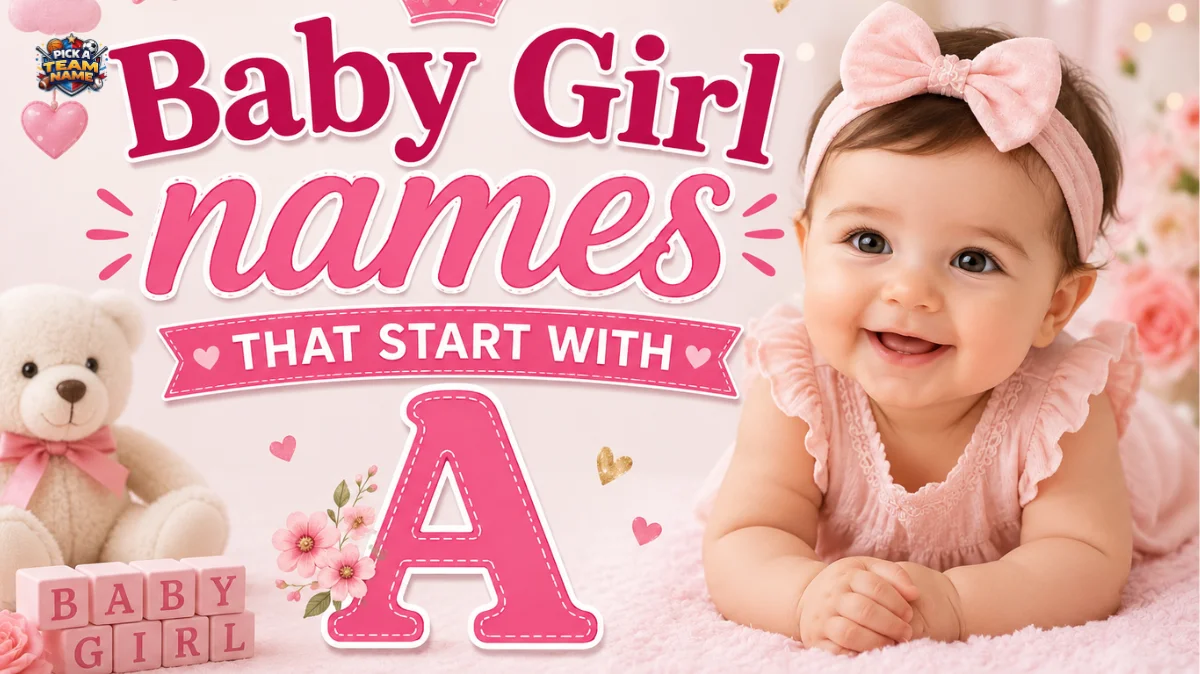 baby girl names that start with a