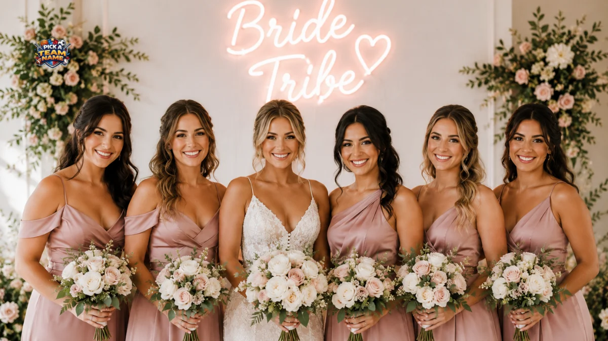 bridesmaid group chat names