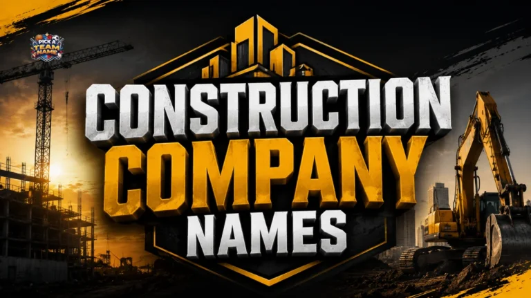 construction company names